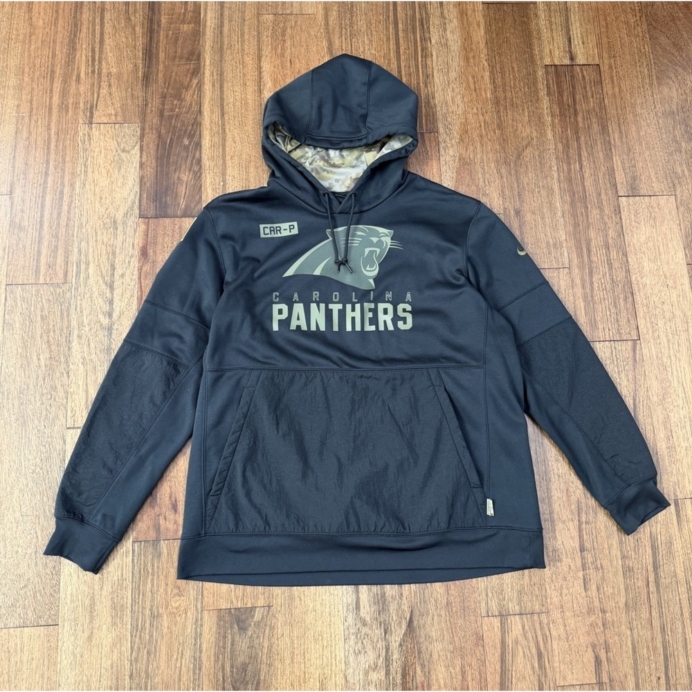 CAROLINA PANTHERS  2020 NIKE NFL Salute to Service Hoodie Men's XXL